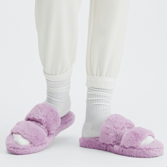 Fabletics Slip On, Snug Strap Slipper Lavender Women Size 10 - Picture 1 of 11